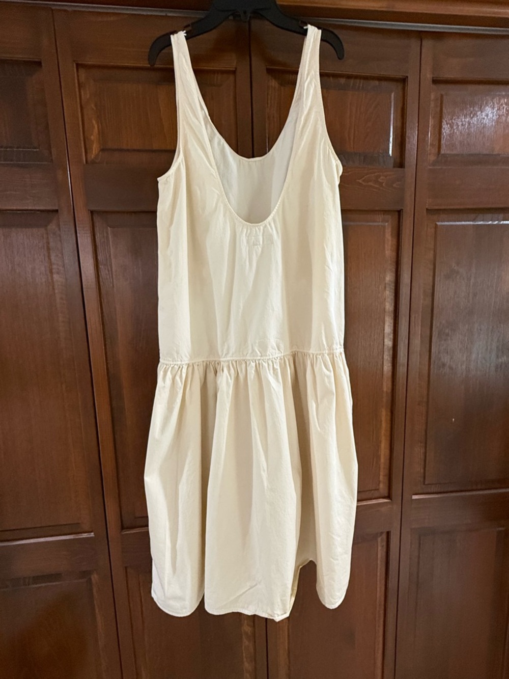 Zara Cream Sleeveless Tiered Dress - Picture 3 of 5